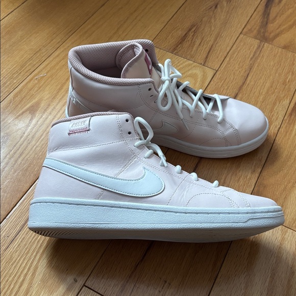 Nike Court Royale 2 Mid Light Soft Pink Hightop Sneakers Women’s Shoe Size 10 - Picture 4 of 13